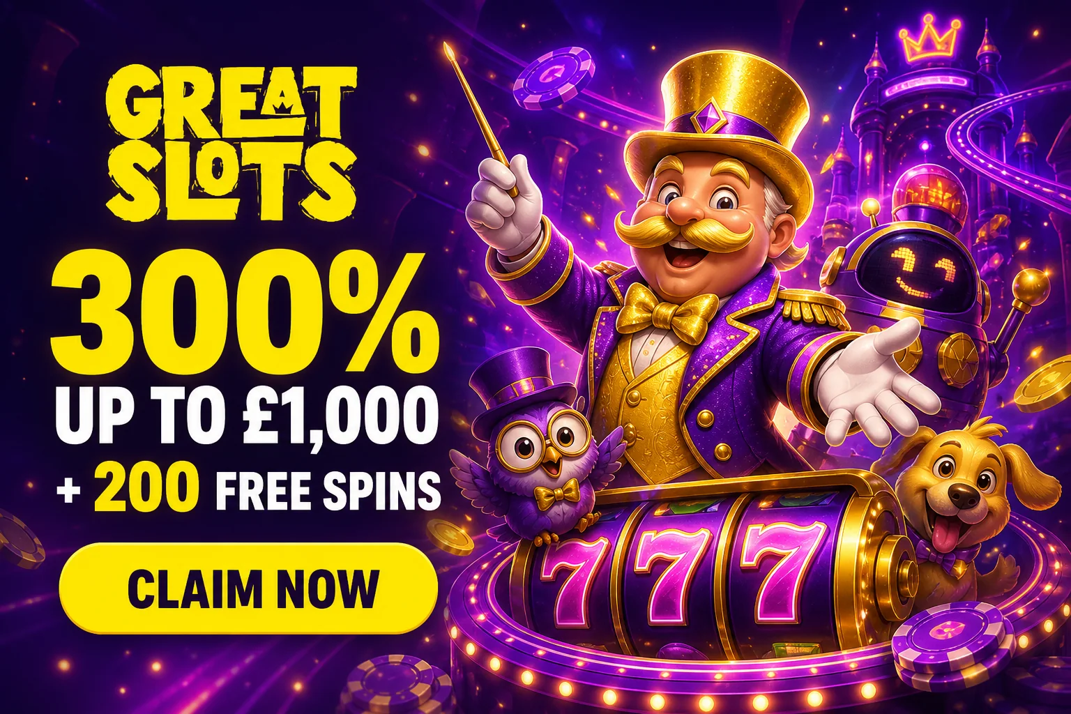 Great Slots casino promotion